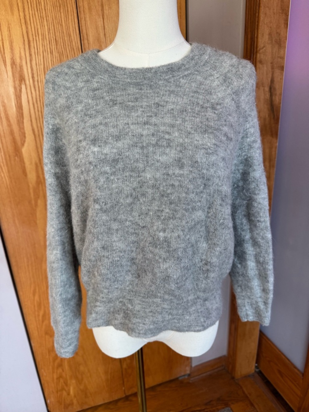 Madewell Alpaca Blend Crewneck Sweater. Size xs - Picture 2 of 6